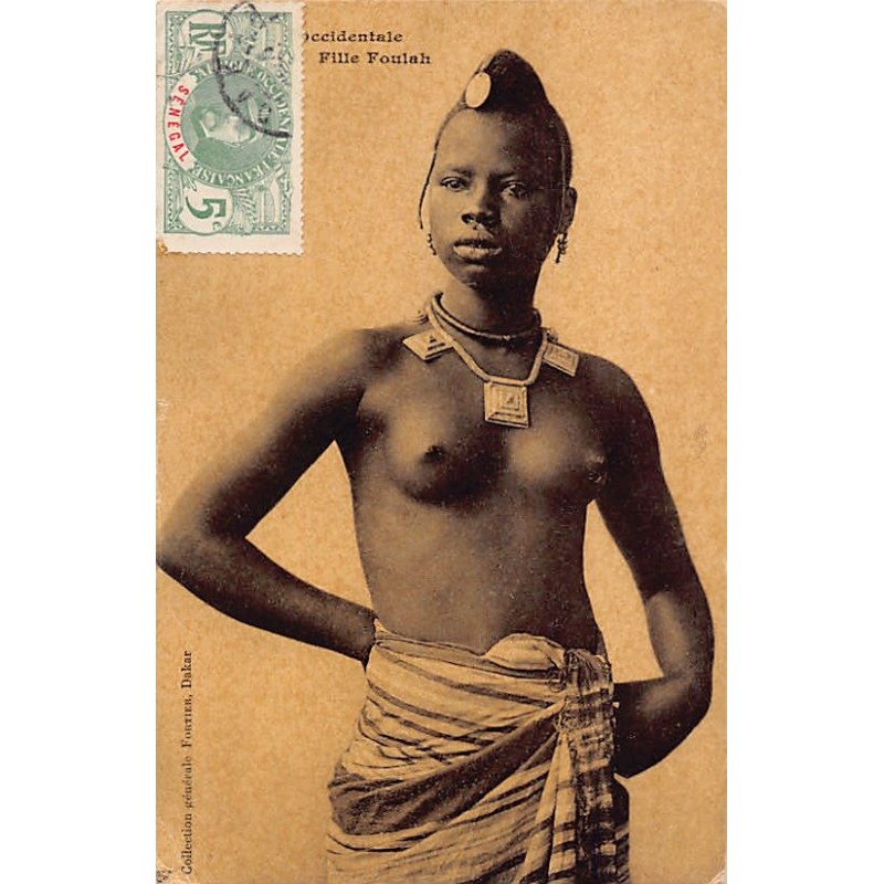 Rare collectable postcards of ETHNIC NUDE. Vintage Postcards of ETHNIC NUDE