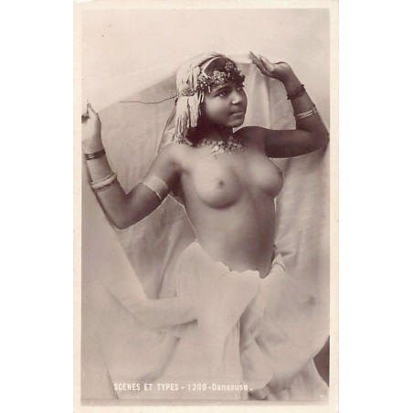 Rare collectable postcards of ETHNIC NUDE. Vintage Postcards of ETHNIC NUDE