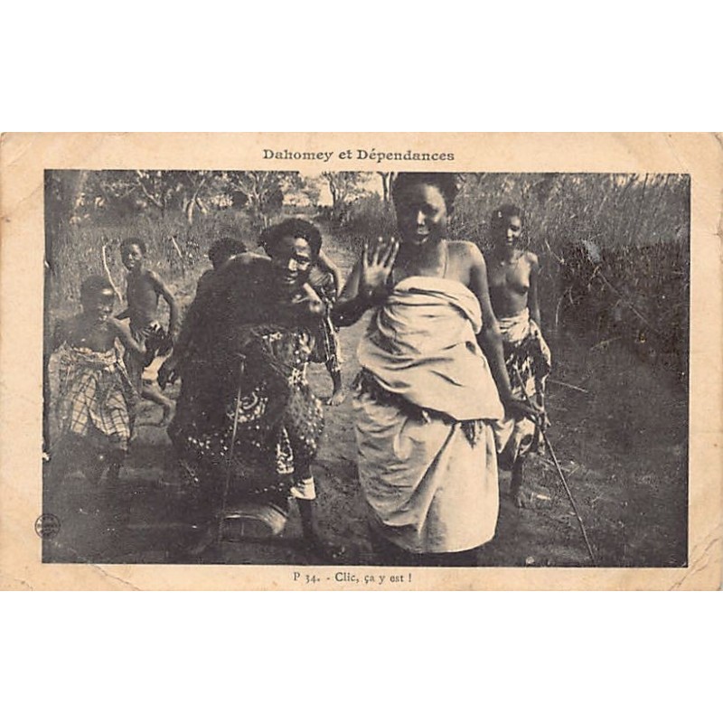 Rare collectable postcards of BENIN Dahomey. Vintage Postcards of BENIN Dahomey