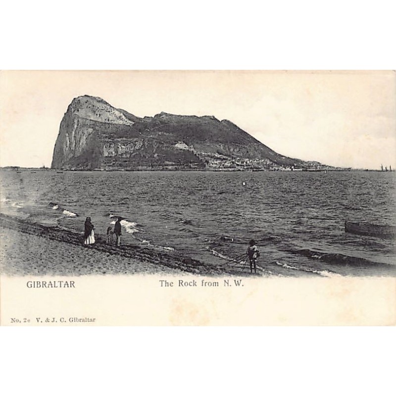 Rare collectable postcards of GIBRALTAR. Vintage Postcards of GIBRALTAR