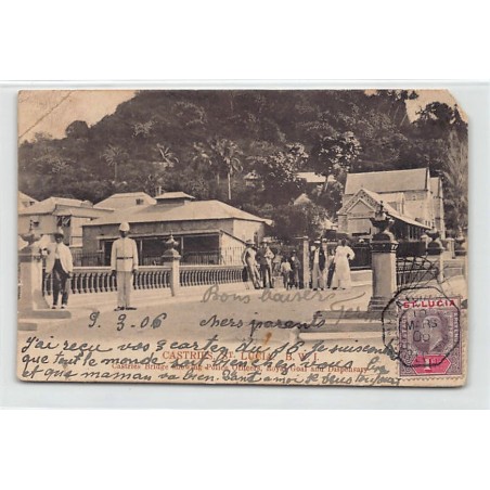 Rare collectable postcards of SAINT LUCIA. Vintage Postcards of SAINT LUCIA